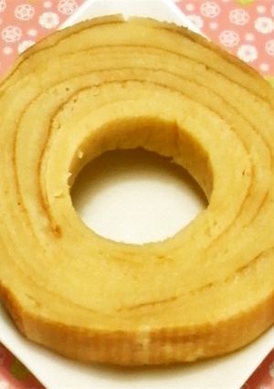 卵焼き器で豆腐と豆乳のバウムクーヘン-レシピのメイン写真