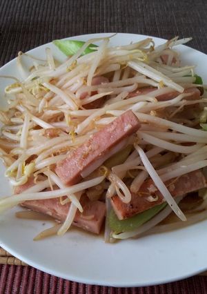 スパム入りもやし炒め-レシピのメイン写真
