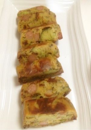 朝食にイヌリンたっぷりケークサレ-レシピのメイン写真