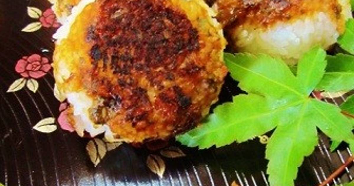 ネギ味噌 焼きおにぎり 人気 フライパン