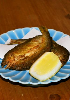 かんたん！子ども大好き！鮎ステーキ　-レシピのメイン写真