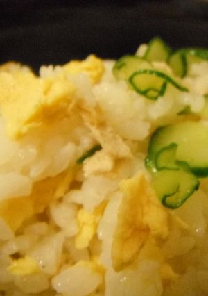 さっぱり！きゅうりの甘酢漬けご飯-レシピのメイン写真