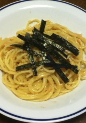 たらこスパゲティー-レシピのメイン写真