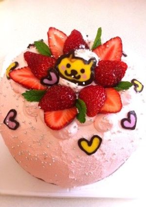 簡単ドームケーキ♡-レシピのメイン写真