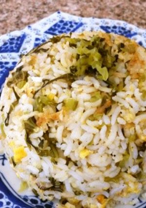 海外で高菜チャーハン風-レシピのメイン写真