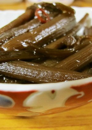 つわぶきの佃煮-レシピのメイン写真
