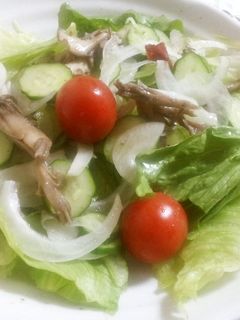 まいたけサラダ-レシピのメイン写真