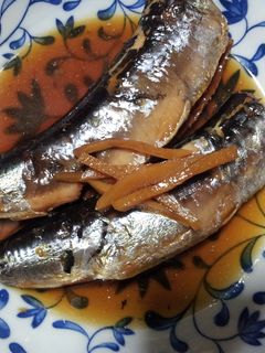圧力鍋 いわしの煮付け-レシピのメイン写真