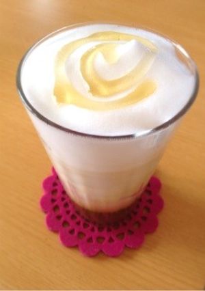 ハニーミルクラテ-レシピのメイン写真