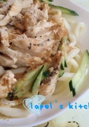 簡単★サラダうどん-レシピのメイン写真