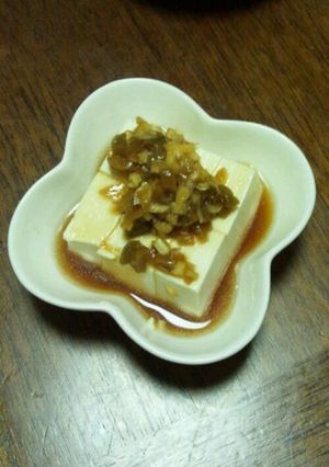 一丁ペロリ♪冷奴のタレ～台湾風～-レシピのメイン写真