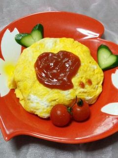 超簡単!オムライス!-レシピのメイン写真