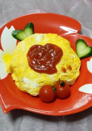 超簡単！オムライス!-レシピのメイン写真