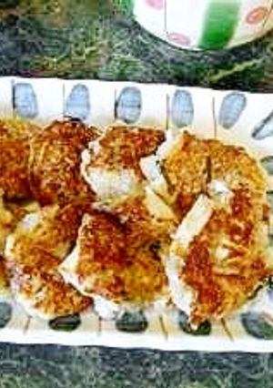 味付け簡単☆お茶づけ海苔で長芋のお焼き☆-レシピのメイン写真