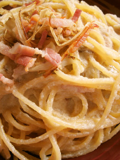 ヘルシー★ごぼうのクリームスパゲティ-レシピのメイン写真