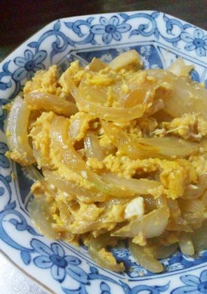 新玉ねぎと卵の炒め物-レシピのメイン写真