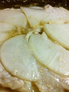 タジン鍋で!だいこんと豚肉のかさね煮-レシピのメイン写真
