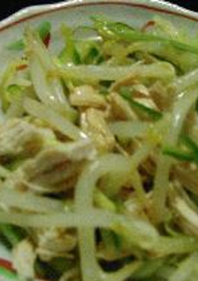 ゆで鶏と野菜の中華風和え-レシピのメイン写真