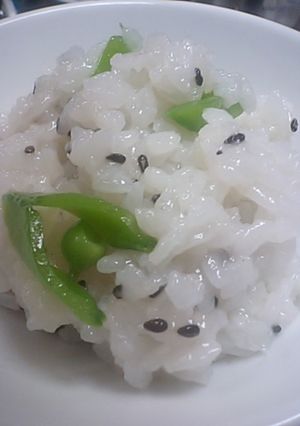 スナックエンドウ豆ご飯-レシピのメイン写真