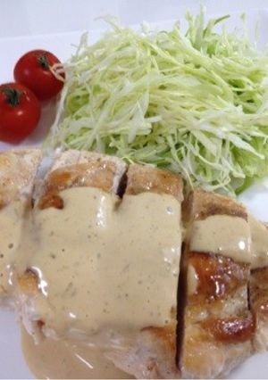 鶏胸肉ソテー 柚子胡椒マヨ★-レシピのメイン写真