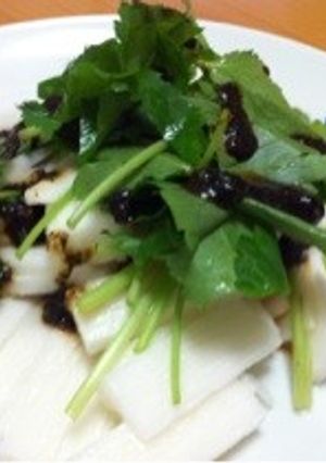 長芋と三つ葉のサラダ-レシピのメイン写真