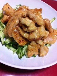 鶏胸肉でジューシー鶏マヨ-レシピのメイン写真