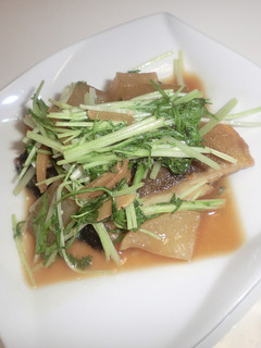 大根と水菜★ホッケの煮物-レシピのメイン写真