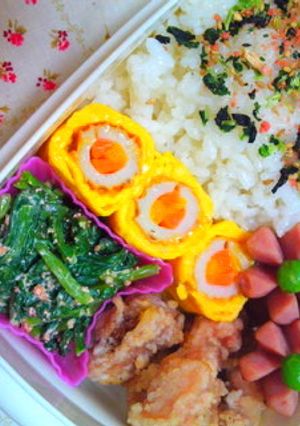 お弁当に☆彩り玉子焼き-レシピのメイン写真