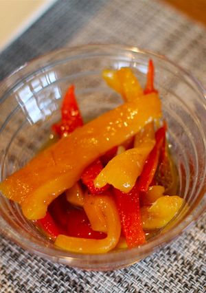 パプリカのバルサミコ酢マリネ-レシピのメイン写真
