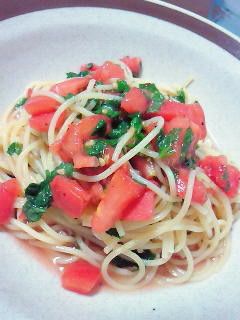 超簡単冷製パスタ!-レシピのメイン写真