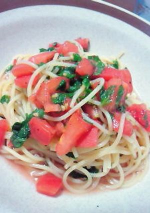 超簡単冷製パスタ！-レシピのメイン写真
