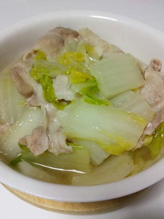 白菜豚バラ-レシピのメイン写真