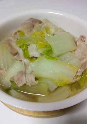 白菜豚バラ-レシピのメイン写真