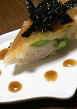 お餅と野菜のヘルシー春巻き♥-レシピのメイン写真