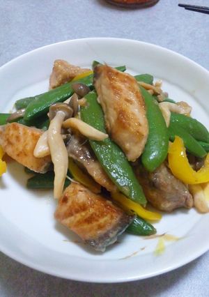 ぶりのバター醤油炒め-レシピのメイン写真
