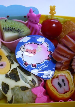 キャラ弁　こびとづかん③　シボリオオチチ-レシピのメイン写真