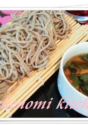 我が家のざるそば♪-レシピのメイン写真