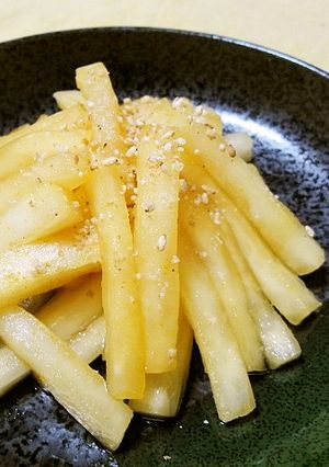 カレー風味の大根浅漬け-レシピのメイン写真