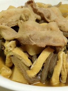圧力鍋で☆大根と豚バラのピリ辛煮物-レシピのメイン写真