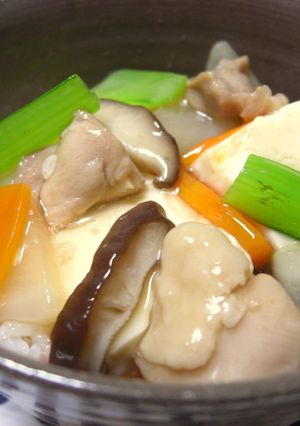 塩麹☆ほっこり優しい和風あんかけ豆腐丼♪-レシピのメイン写真