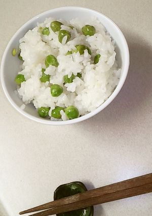 グリンピースごはん-レシピのメイン写真