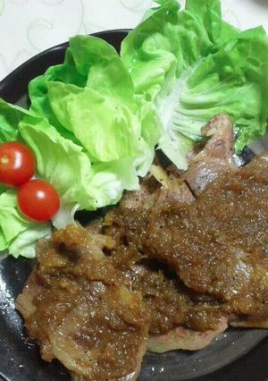 玉ねぎソースでお肉を美味しくたべる。-レシピのメイン写真