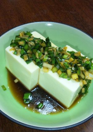 葱ニラ冷奴-レシピのメイン写真