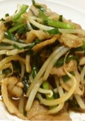 簡単＊豚とニラのオイスター炒め-レシピのメイン写真