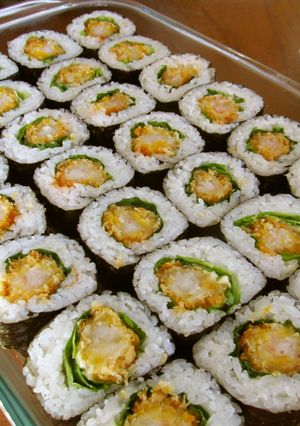 ☆★お寿司のえびフライ巻き★☆-レシピのメイン写真