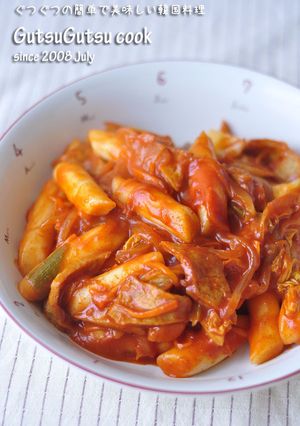 韓国料理ートッポギ-レシピのメイン写真