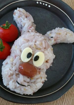 キャラ弁☆名犬チーズ-レシピのメイン写真