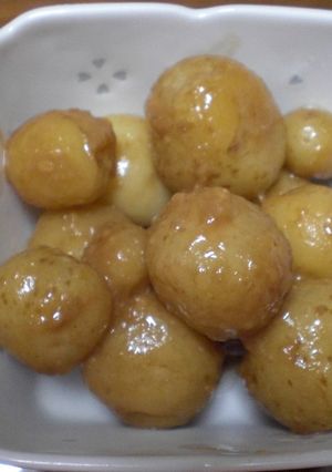 小じゃがいもの味噌炒め-レシピのメイン写真