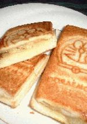 バナナのホットサンド-レシピのメイン写真