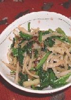 ごま塩大根きんぴら-レシピのメイン写真
